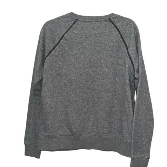 Fila Mens Grey Crewneck Sweatshirt Size L Cotton & Polyester Blend Casual Wear - Picture 7 of 8
